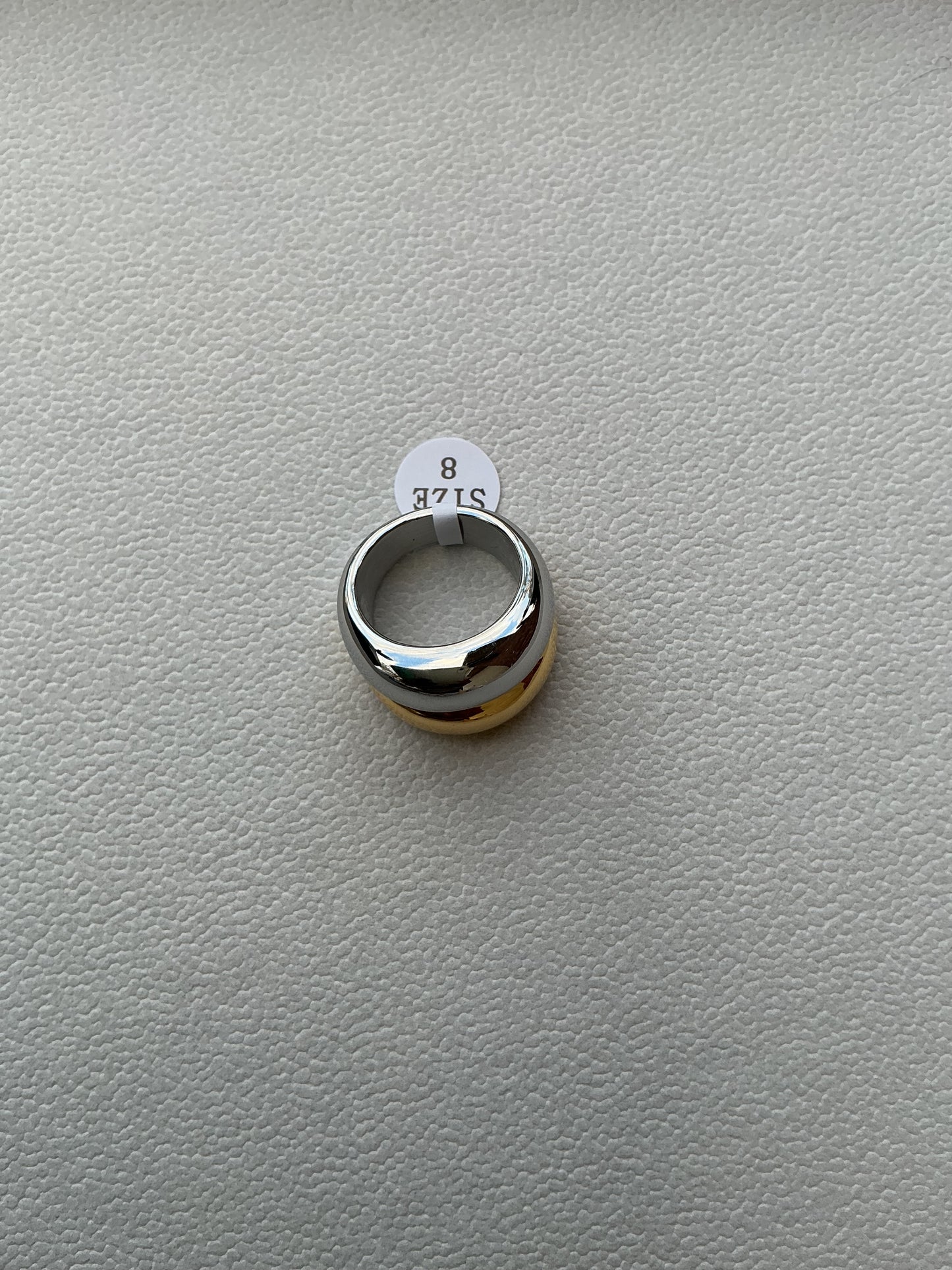 Bicolor Chunky Ring