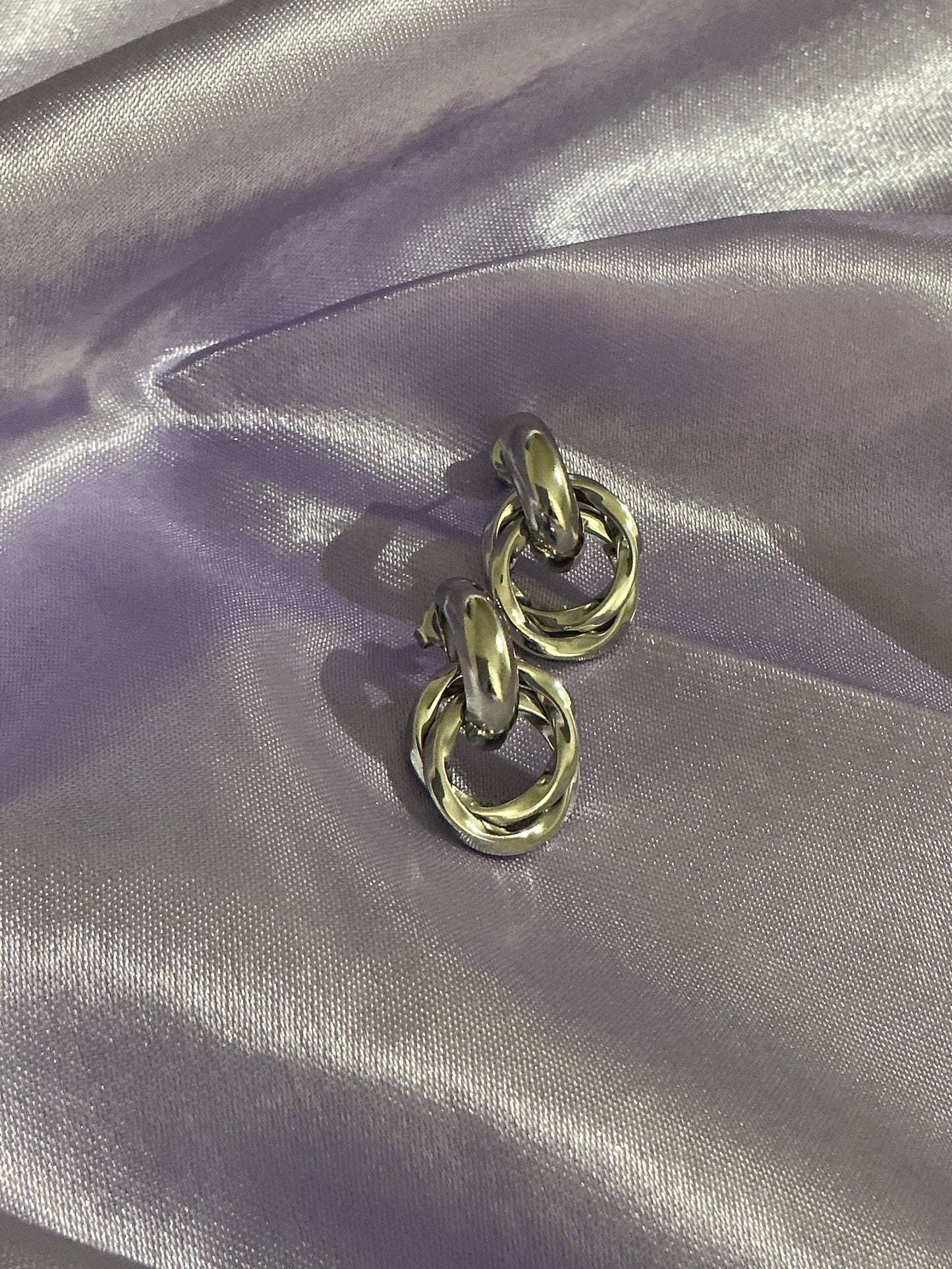 Double Ring Earrings