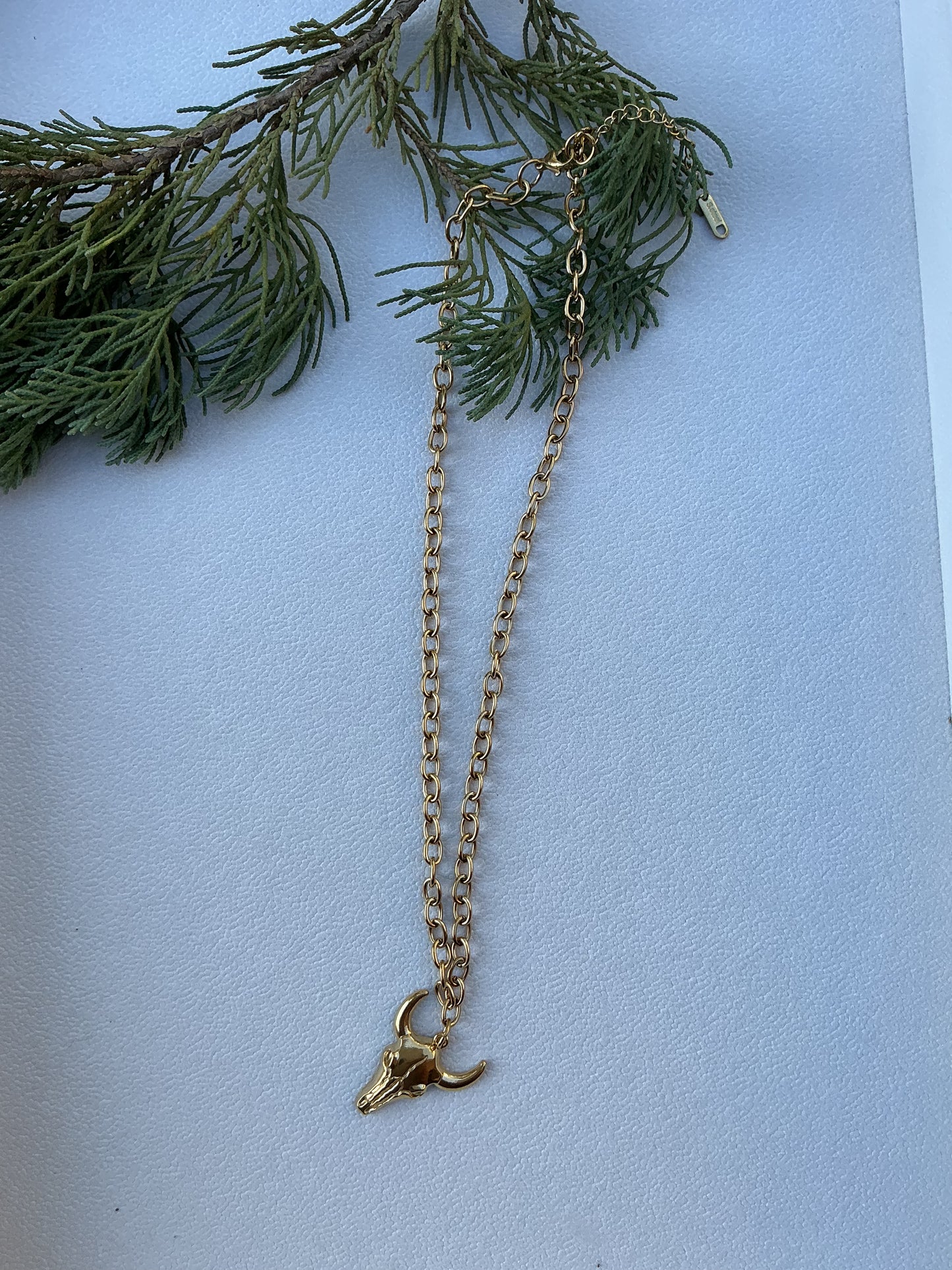Gold Bull Head