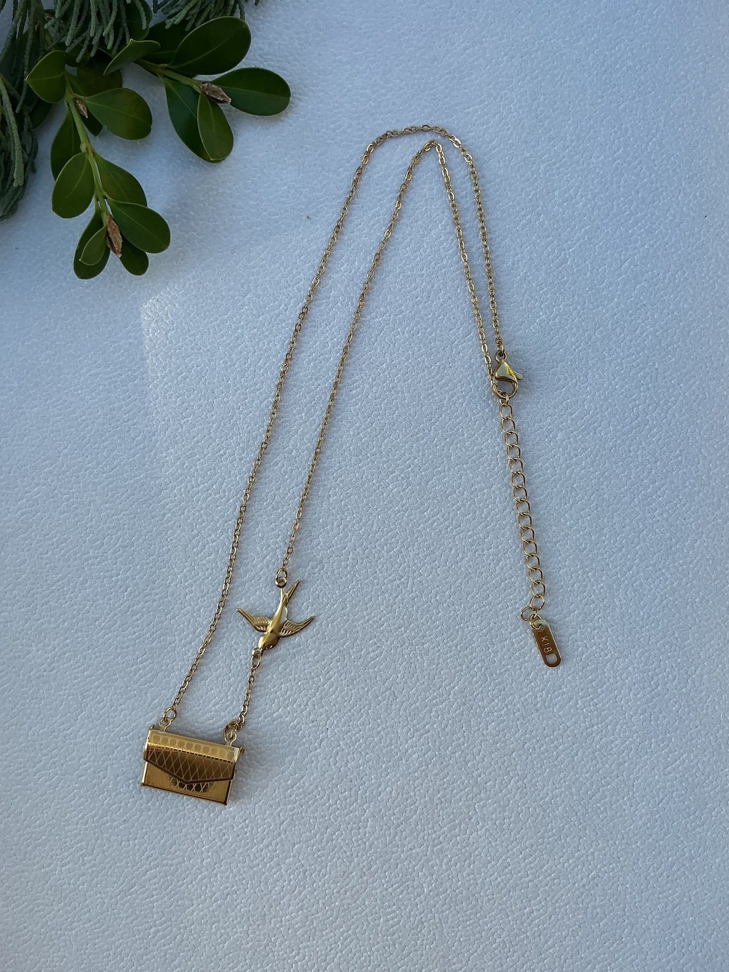 Envelope Necklace
