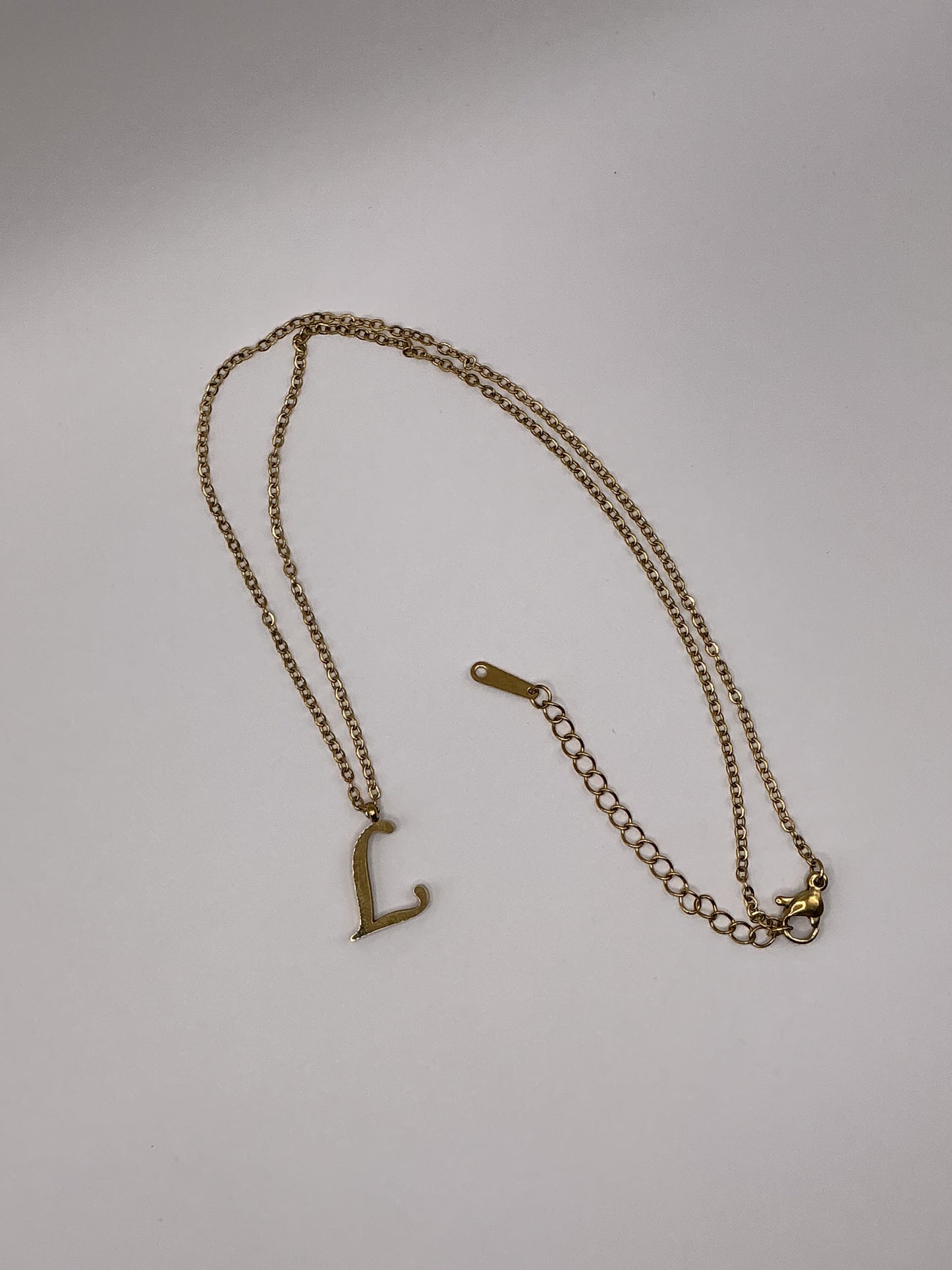 Gold Letter Necklace
