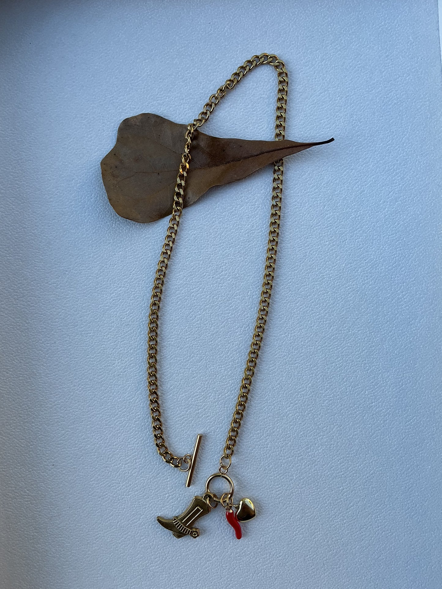 Spurs Boot Buckle Necklace