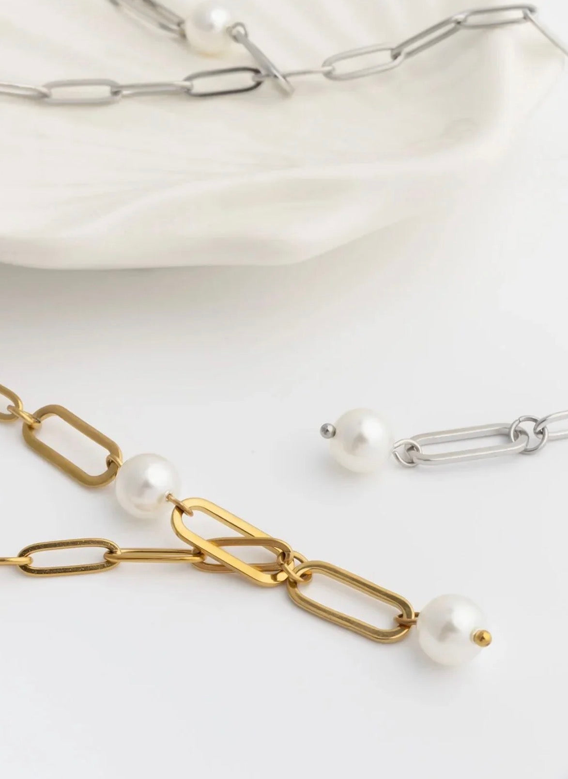 Big Paperclip Necklace