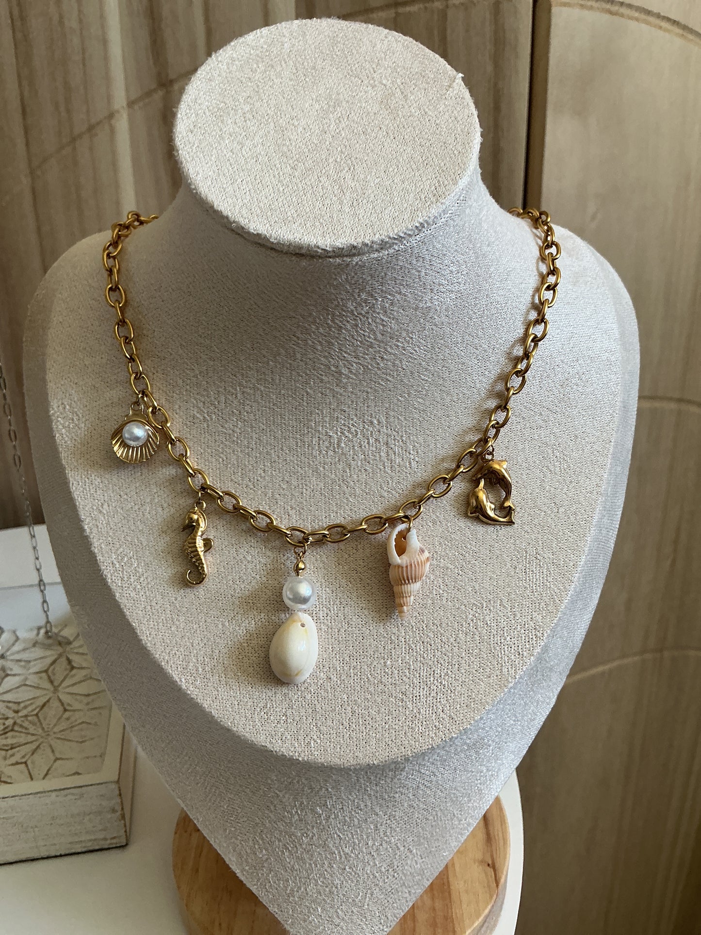 Shells Charm Necklace