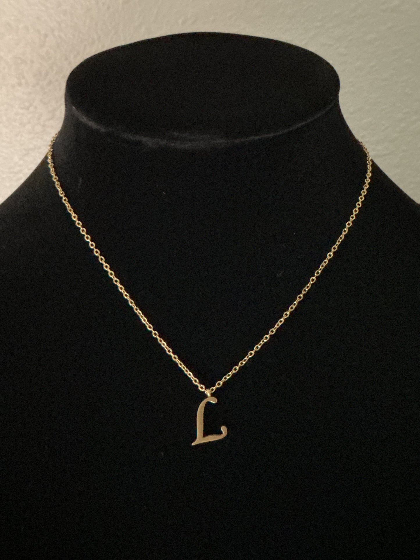 Gold Letter Necklace