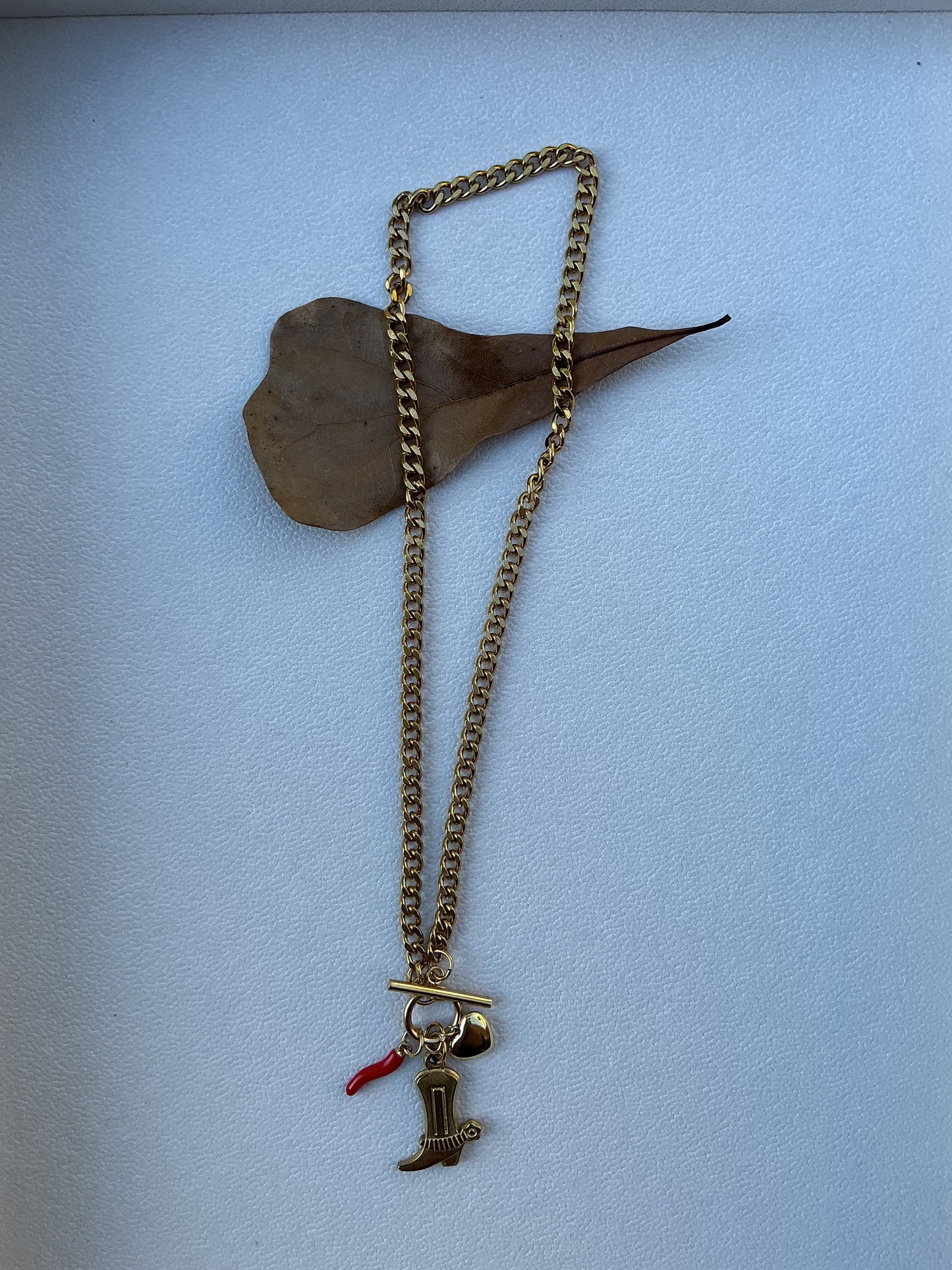 Spurs Boot Buckle Necklace