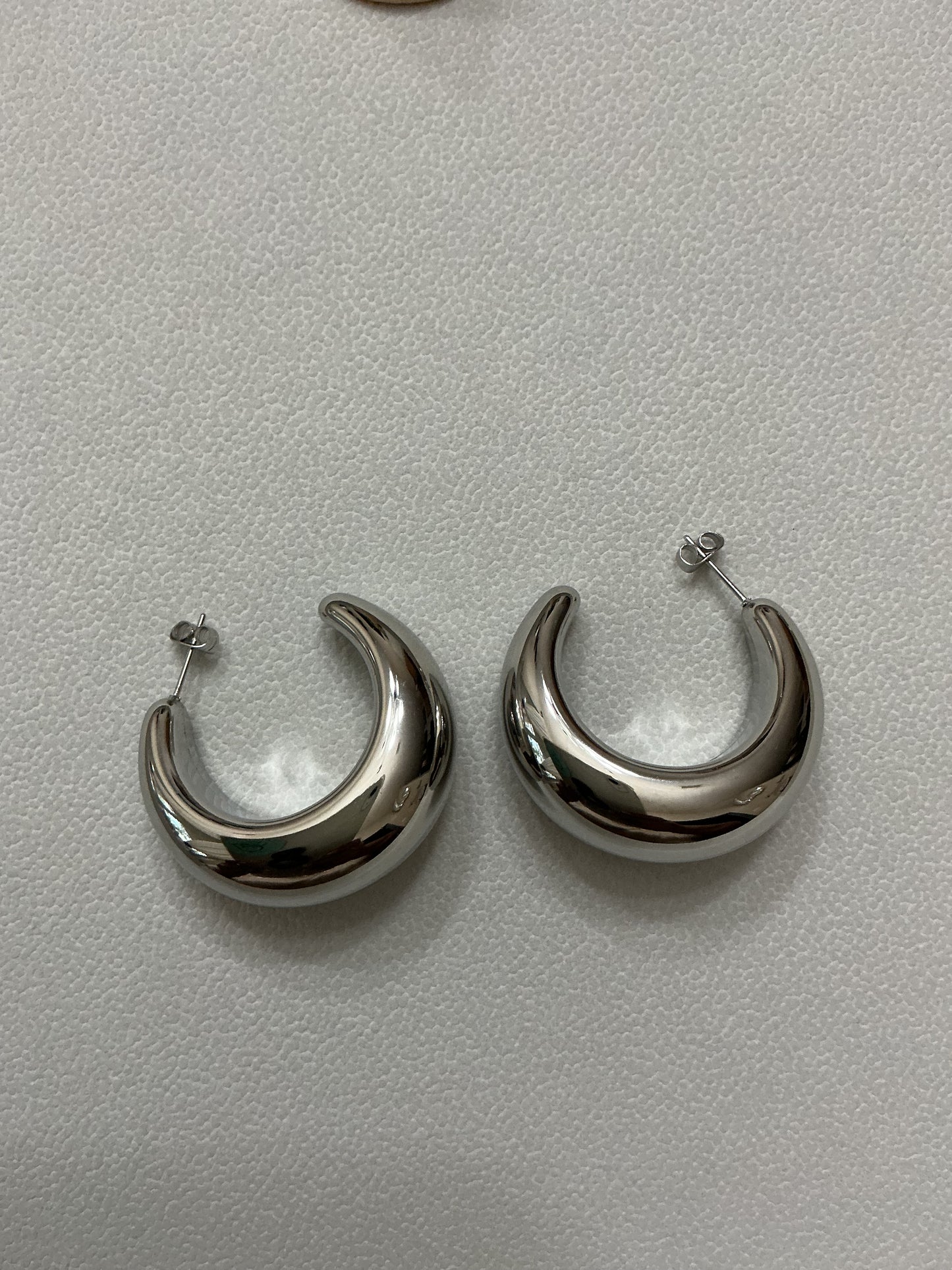 Chunky Moon Earrings