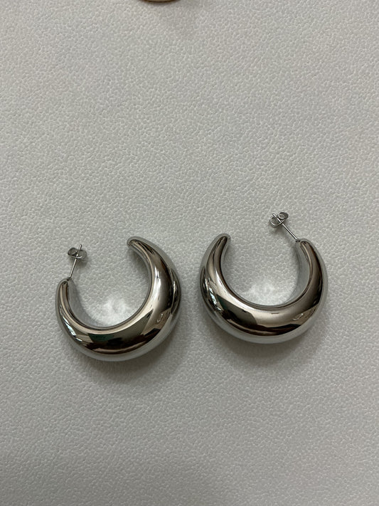 Chunky Moon Earrings