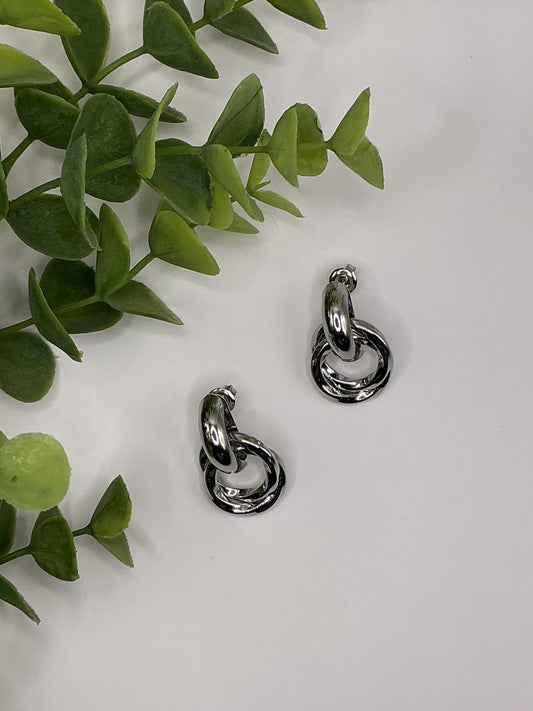 Double Ring Earrings